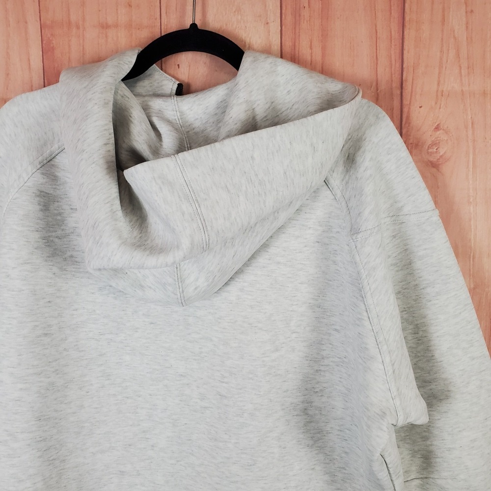 Nike Sportswear Tech Fleece Windrunner Womens Hoodie 2XL Gray Heather Full-Zip - Picture 10 of 11